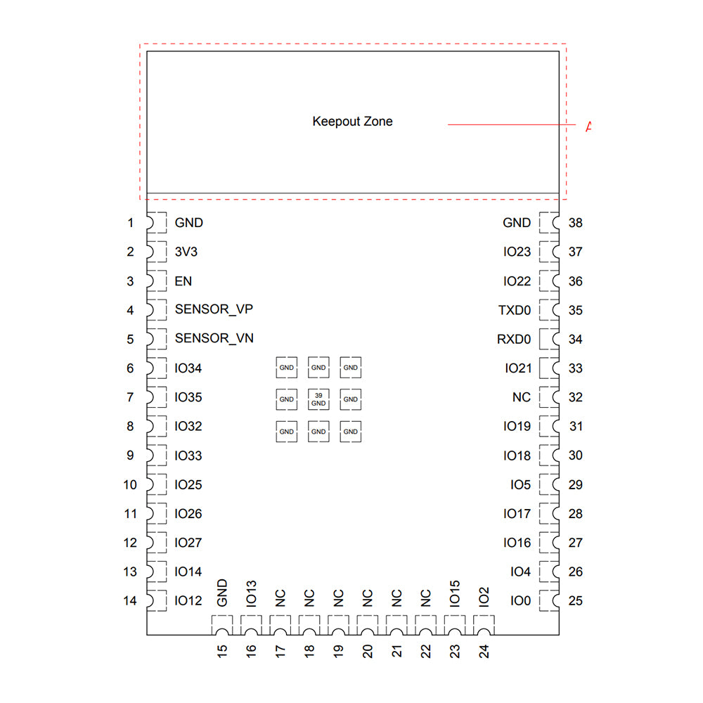ESP32-WROOM-32E-N4(4MB)