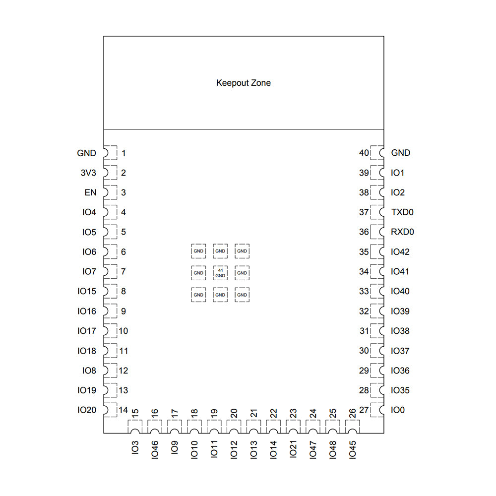 ESP32-S3-WROOM-1U-N4R2
