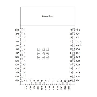 ESP32-S3-WROOM-1U-N4
