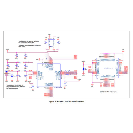 ESP32-C6-MINI-1U-N4