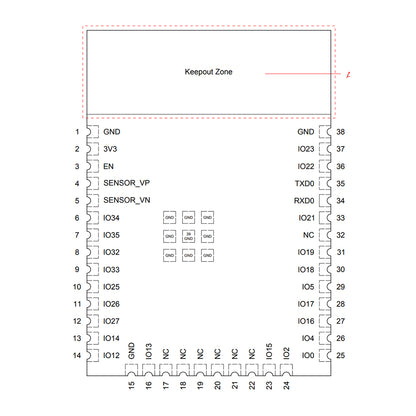 ESP32-WROOM-32E-N4(4MB)